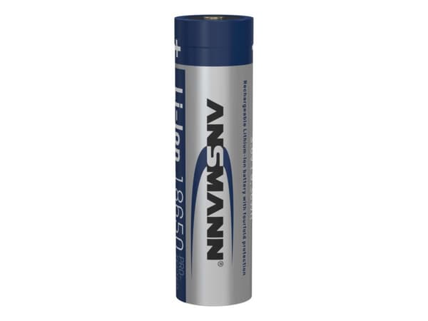 Ansmann 1307-0002, Oppladbart batteri, Lithium-Ion (Li-Ion), 3,6 V, 2600 mAh, 9,36 Wh, Sølv