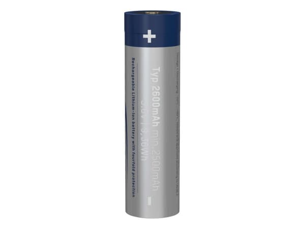Ansmann 1307-0002, Oppladbart batteri, Lithium-Ion (Li-Ion), 3,6 V, 2600 mAh, 9,36 Wh, Sølv