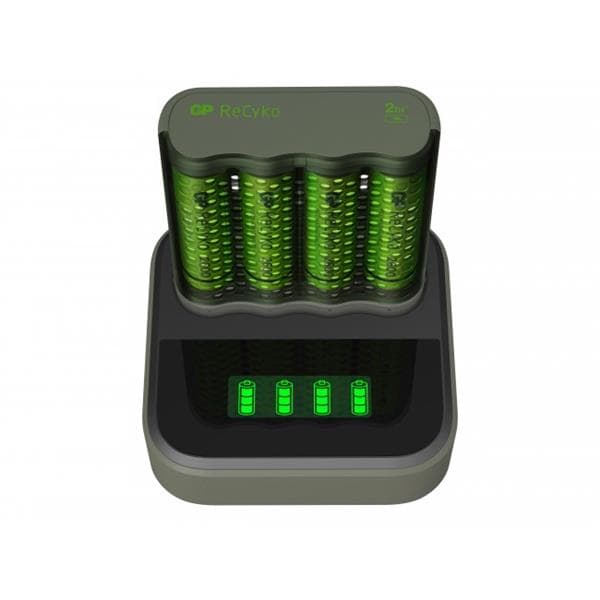 GP ReCyko 1st M451 Laddare USB docka D451 + 4xAA