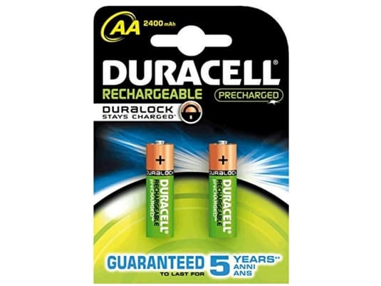 Duracell StayCharged - Batteri 2 x AA-type - NiMH - (ladbare) - 2400 mAh