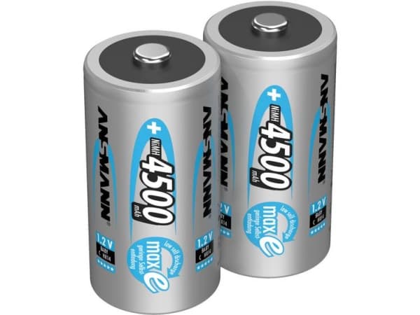 Ansmann 4500mAh maxE, Oppladbart batteri, C, Nikkelmetallhydrid (NiMH), 1,2 V, 1 stykker, 4500 mAh
