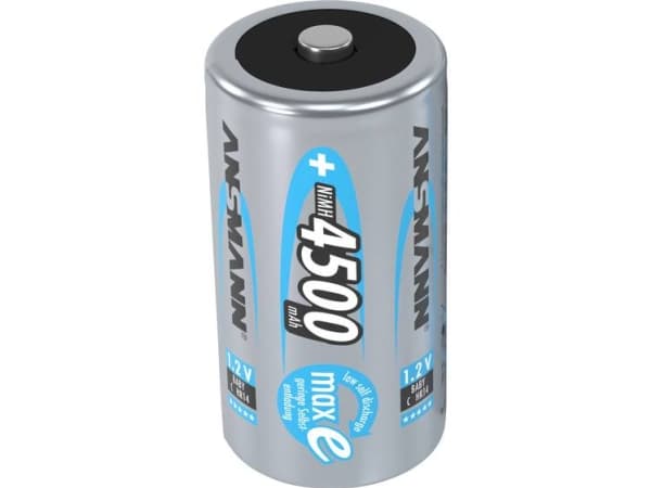 Ansmann 4500mAh maxE, Oppladbart batteri, C, Nikkelmetallhydrid (NiMH), 1,2 V, 1 stykker, 4500 mAh