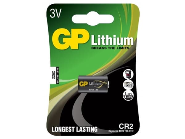 GP GPCR2PRO999C1 Fotobatteri Litium 1 stk