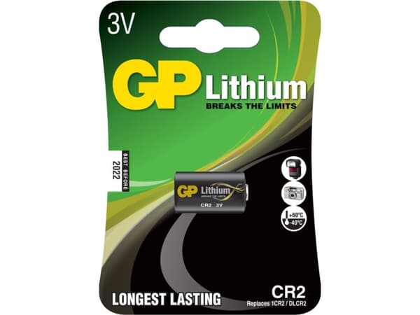 GP GPCR2PRO999C1 Fotobatteri Litium 1 stk