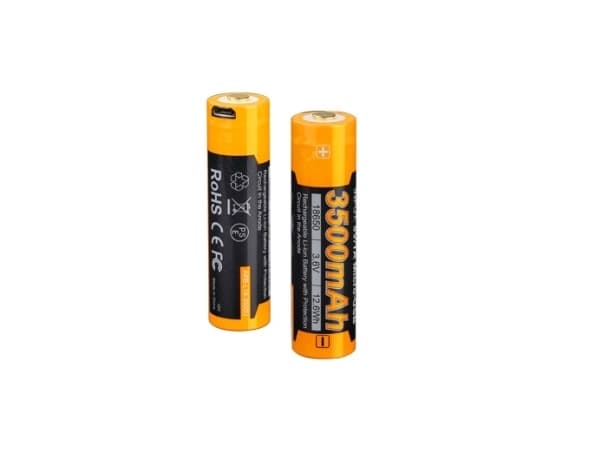 Fenix ARB-L18-3500U, Oppladbart batteri, Lithium-Ion (Li-Ion), 3500 mAh, 0,5 mm