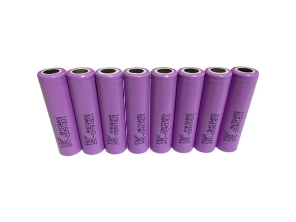 Samsung ICR18650-26J Spesialbatteri 18650 Flat-Top Lithium 3,7 V 2550 mAh