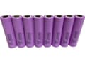 Miniatyrbilde 1 av 2: Samsung ICR18650-26J Spesialbatteri 18650 Flat-Top Lithium 3,7 V 2550 mAh