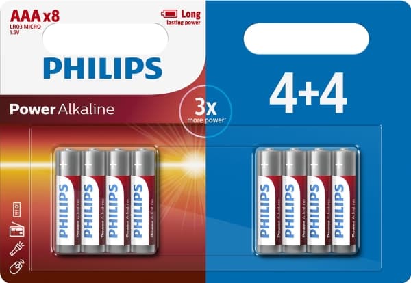 Philips LR03P8BP - Batteri AAA - Alkalisk