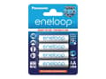 Miniatyrbild 1 av 5: Panasonic Eneloop - Batteri 4 x AA typ - NiMH - (uppladdningsbart) - 1900 mAh