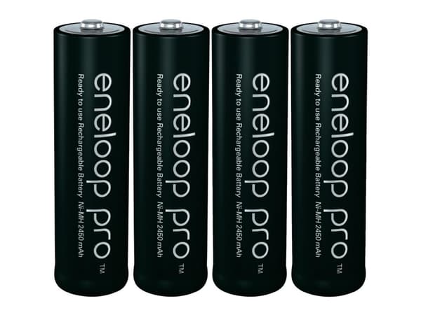Panasonic eneloop pro BK-3HCDE - Batteri 4 x AA-type - NiMH - (ladbare) - 2500 mAh