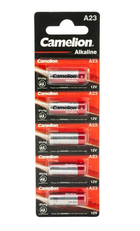 Camelion A23 (23A), fjärrkontrollsbatteri, alkaline, 5-pack