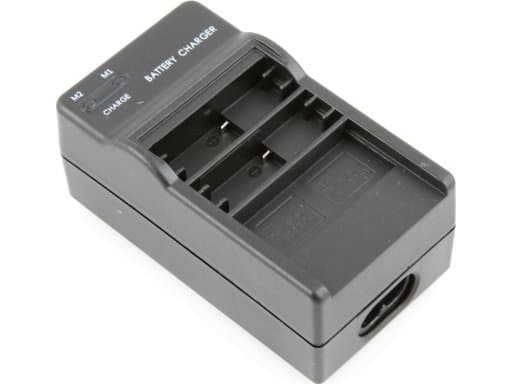 Xrec Camera Charger Dual Charger For 2x Rechargeable Battery For Gopro Hero 7 6 5 Black