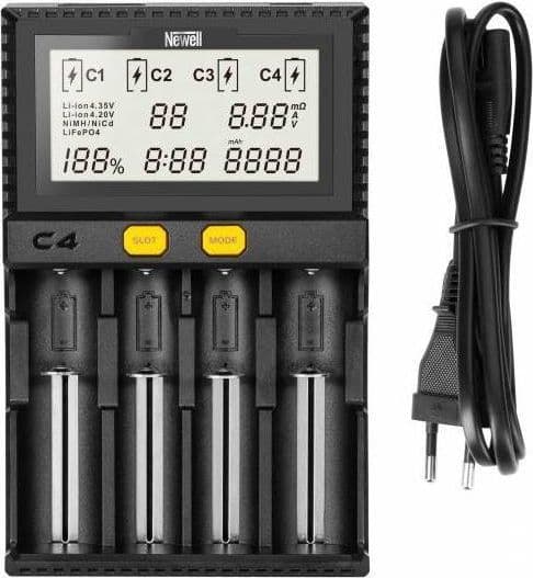 Newell camera charger Newell Smart C4 Supra charger for NiMH/Li-Ion batteries