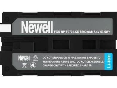 Newell rechargeable battery Newell NP-F970 rechargeable battery with LCD display