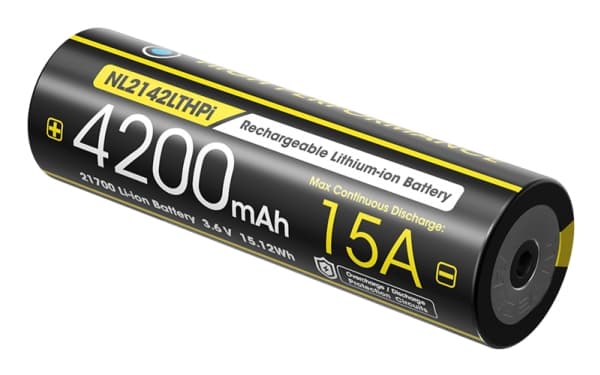 Nitecore NL2142LTHPI, 4200 mAh, 15,12 Wh, Lithium-Ion (Li-Ion), 3,6 V, 1 stk