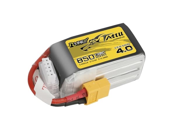 Tattu Akumulator Tattu R-Line 850mAh 14.8V 130C 4S1P XT60