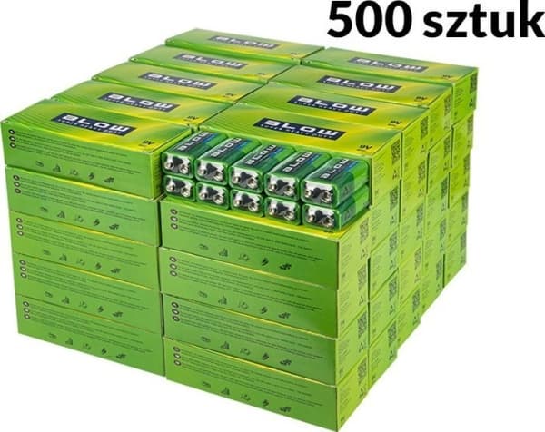 Blow Pūtimo akumuliatorius PUSTI SUPER HEAVY DUTY 9V 6F22