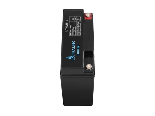 Extralink LiFePO4 18AH | Oppladbar | 12,8V, BMS
