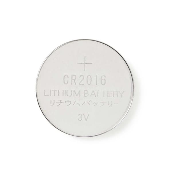Nedis Lithium knapcellebatteri CR2016 | 3 V DC | 5-Pakke