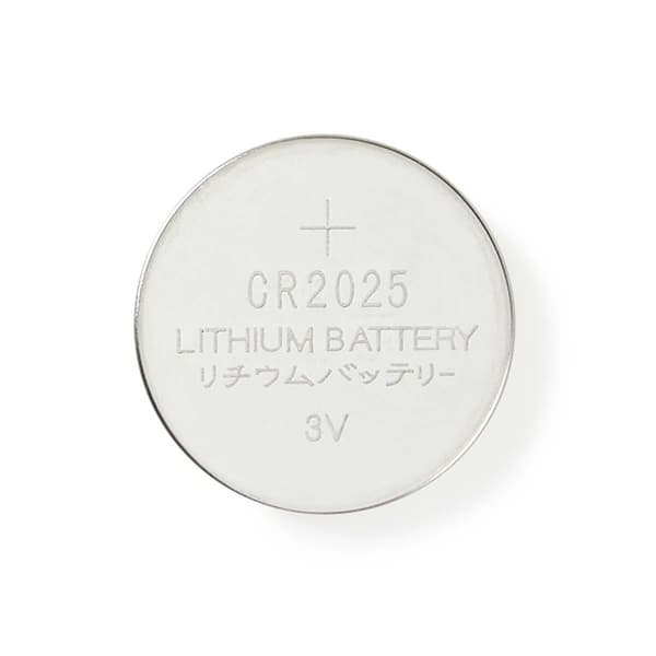 Nedis Lithium knapcellebatteri CR2025 | 3 V DC | 5-Pakke