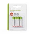 Pikkukuva 1 / 3: Nedis Ladattava Ni-MH-Akku AAA | 1.2 V DC | 950 mAh | Esiladattu | 4 Kpl pakkaus