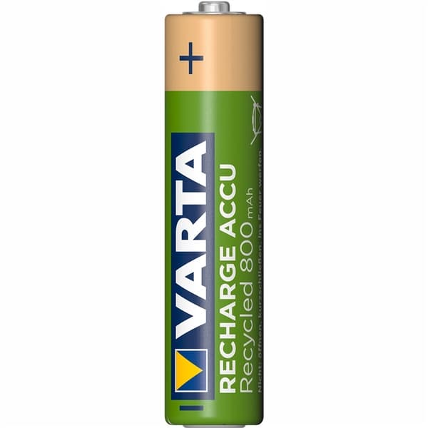 Varta Recycle Genopladeligt batteri AAA 800 mAh 4-pak