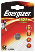 Miniatyrbillede 3 af 3: Energizer Lithium knapcellebatteri CR1620 | 3 V DC | 81 mAh | 1-Blister | Sølv