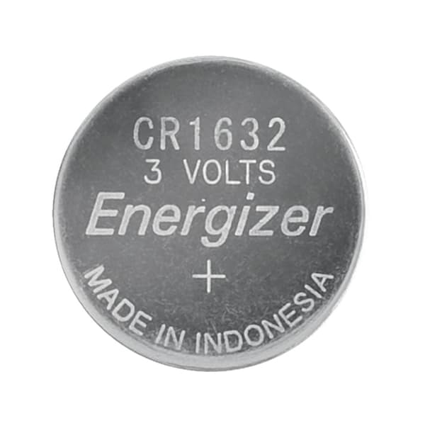 Energizer Lithium knapcellebatteri CR1632 | 3 V DC | 130 mAh | Forudladet | 1-Blister | Forskellige enheder | Sølv