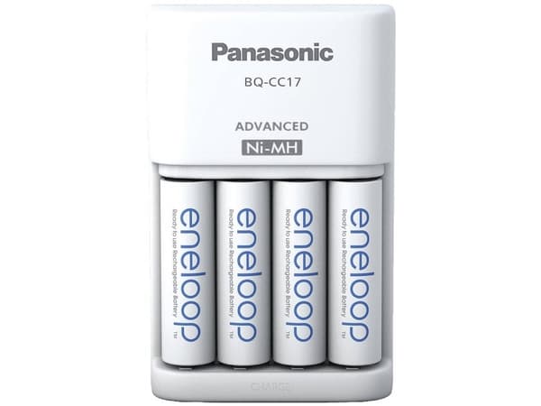 Panasonic BQ-CC17, AA, AAA, 4 kpl, Sisältää paristot