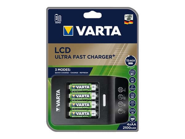 Varta 57685 101 441, AA, AAA, 4 kpl, Sisältää paristot