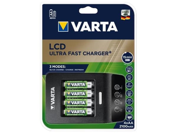 Varta 57685 101 441, AA, AAA, 4 kpl, Sisältää paristot