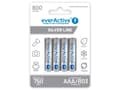 Miniatyrbilde 3 av 5: Everactive EVHRL03-800, Oppladbart batteri, AAA, Nikkelmetallhydrid (NiMH), 1,2 V, 4 stykker, 800 mAh