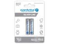 Miniatyrbilde 1 av 5: Everactive EVHRL03-800, Oppladbart batteri, AAA, Nikkelmetallhydrid (NiMH), 1,2 V, 4 stykker, 800 mAh
