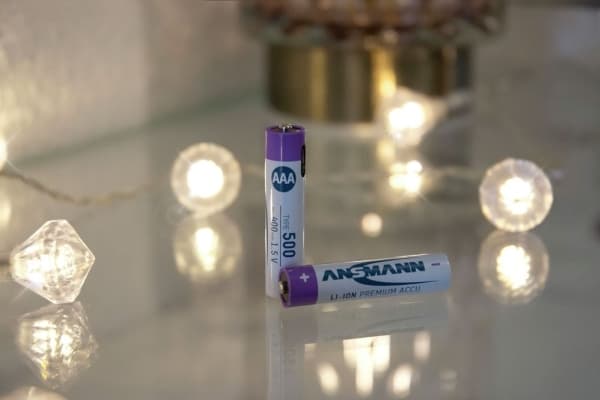 Ansmann 1311-0028, Oppladbart batteri, AAA, Lithium-Ion (Li-Ion), 1,5 V, 4 stykker, 500 mAh