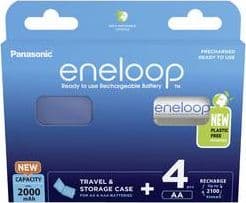 Panasonic eneloop BK-3MCDE - Batteri 4 x AA type - NiMH - (oppladbart) - 2000 mAh