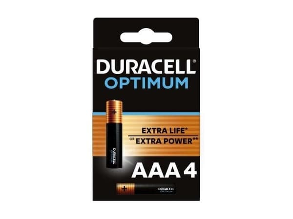 Duracell Network Camera License Duracell OPTIMUM AAA Alkaline Battery 4 pcs. [321|1]