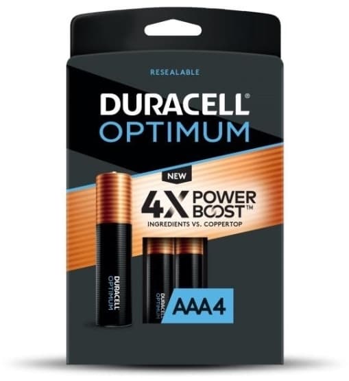 Duracell Network Camera License Duracell OPTIMUM AAA Alkaline Battery 4 pcs. [321|1]