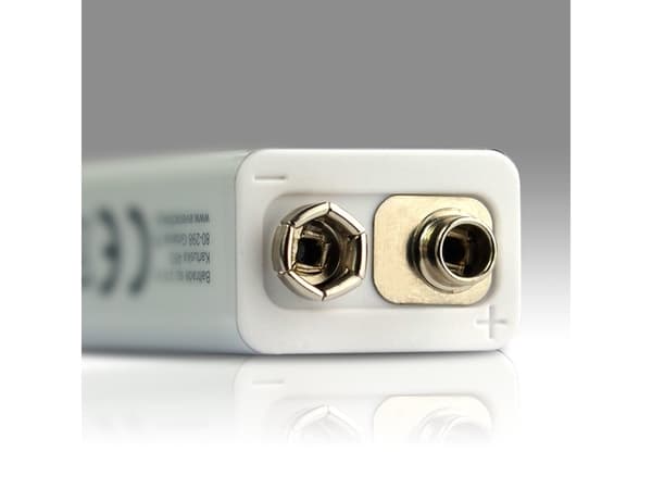 Oppladbart batteri everActive 6F22/9V Li-Ion 550 mAh med USB TYPE C (EVHR22-550C)