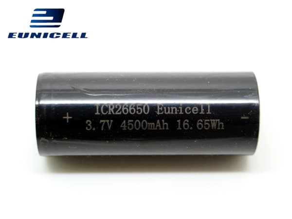 ICR 26650 Li-ion laddningsbart batteri 1st