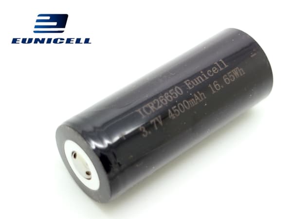 ICR 26650 Li-ion laddningsbart batteri 1st