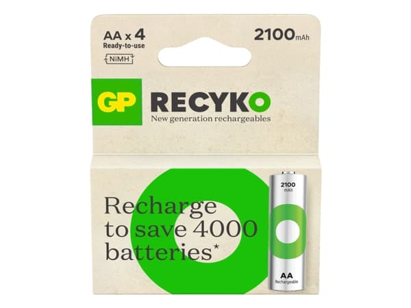 GP ReCyko - Batteri AA-type