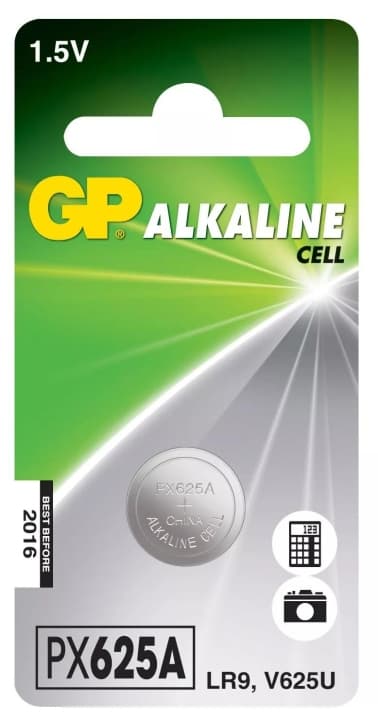 GP LR9 Alkaline Coin, 1 pakke (B)