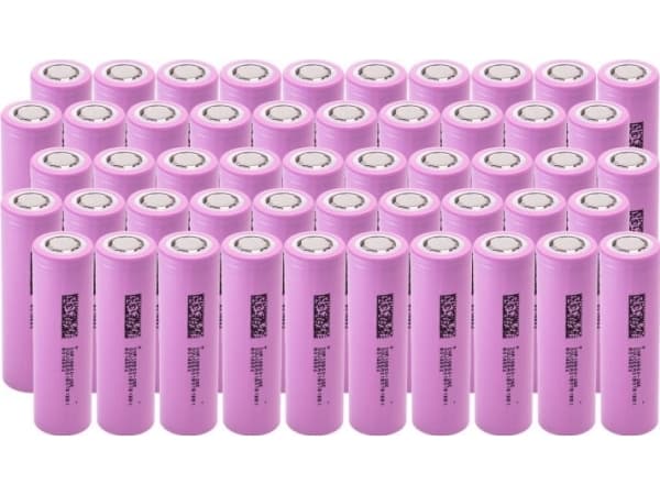 Green Cell 50GC18650NMC26, Oppladbart batteri, Lithium-Ion (Li-Ion), 3,6 V, 50 stykker, 2600 mAh, Rosa
