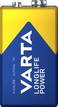 Miniatyrbilde 3 av 4: Varta Longlife Power 9V 2-pakning (B)