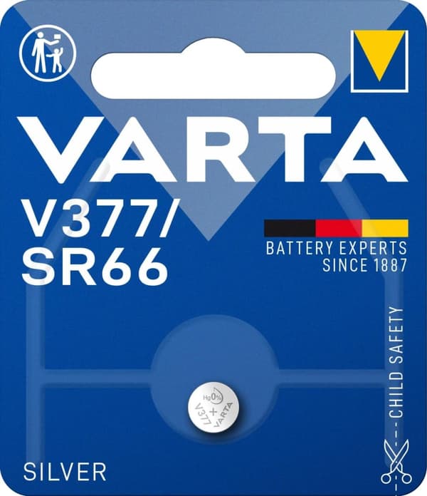 Varta V377/SR66 Sølvmynt 1 pakke (B)