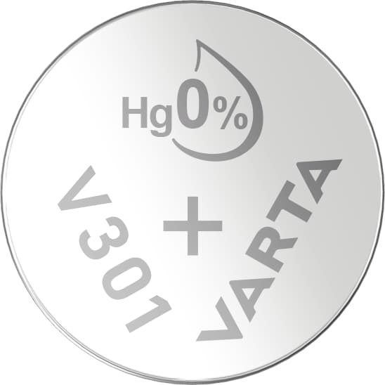 Varta V301/SR43 Sølvmønt-ur J-Pack