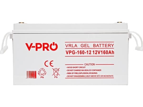 VOLT akku Volt Puola Gel VPRO Solar 12V 160Ah 12V 160Ah