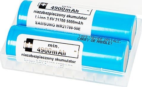 Puhallus 85-584# Akku 21700 li-ion samsung 4900mah 2kpl 3,6v 3,6v
