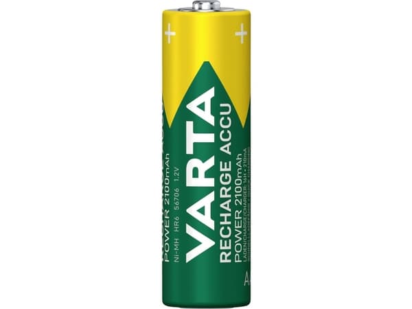 Varta 56706101501 Genopladeligt AA-batteri NiMH 2100 mAh 1.2 V 1 stk