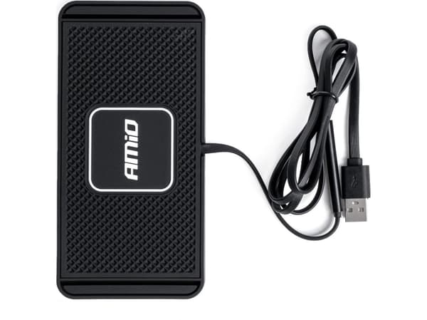 AMiO langaton induktiivinen autolaturi 15w amio-03144